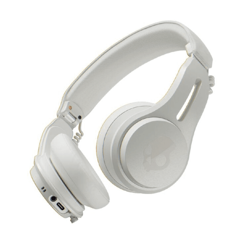 Skullcandy Icon ANC Wireless Sport Noise Cancelling Headphones - Bone – Active Wireless Audio with Powerful Noise Cancelling