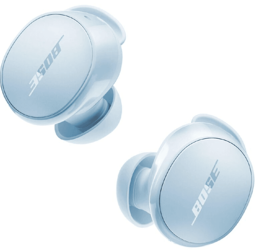 Bose QuietComfort Earbuds - Ice Blue – Premium Noise Cancelling Wireless Listening with Everyday Comfort