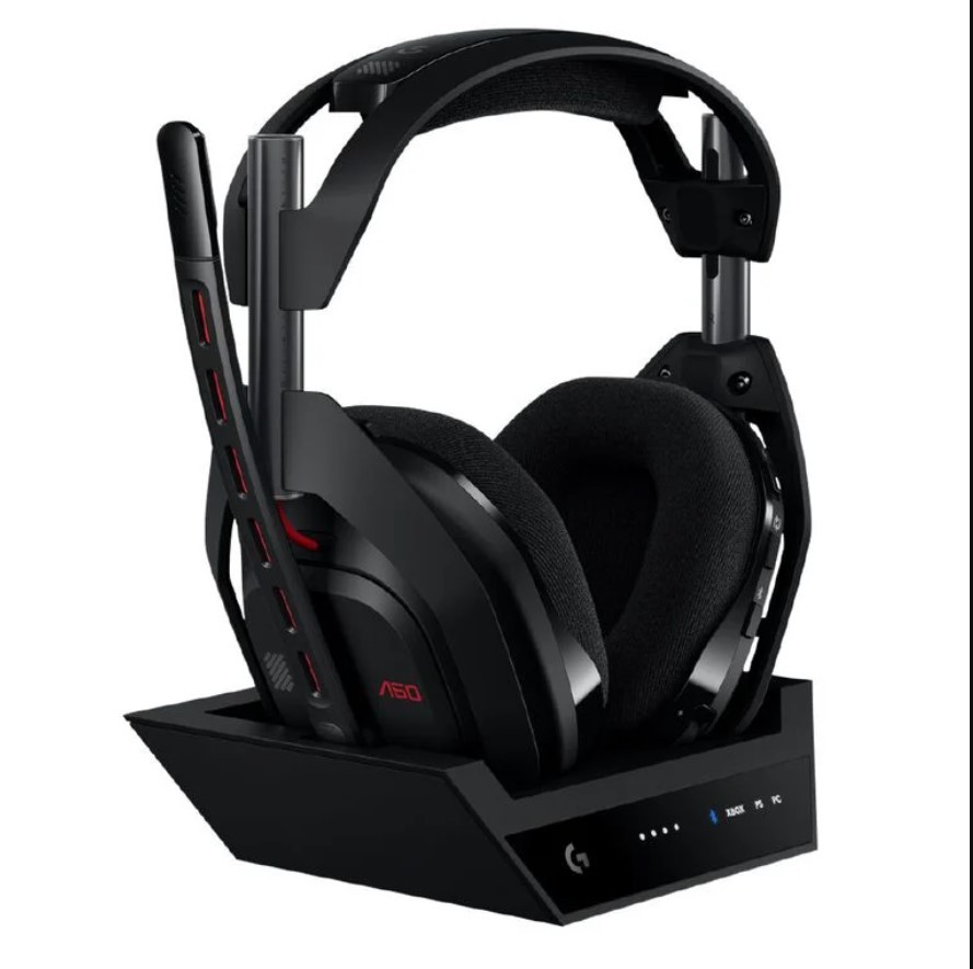 Logitech G ASTRO A50 Gen 5 LIGHTSPEED Wireless Gaming Headset + Base Station - Black