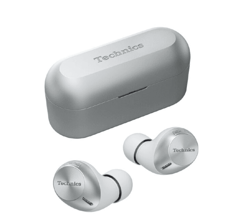 Technics AZ40 M2 True Wireless Noise Cancelling Earbuds - Silver – Premium Wireless Audio with Advanced Noise Cancelling