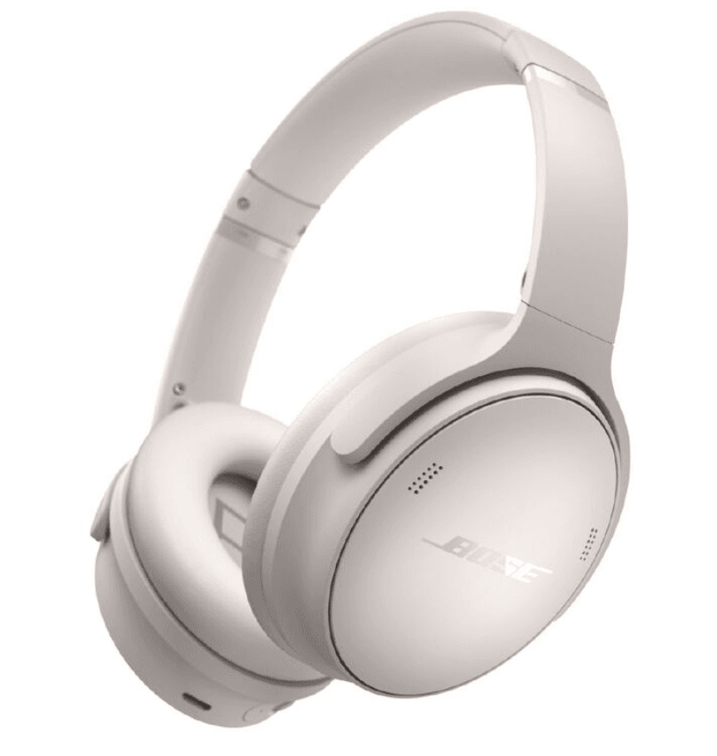 Bose QuietComfort Headphones - White – Premium Wireless Noise Cancelling for Immersive Listening