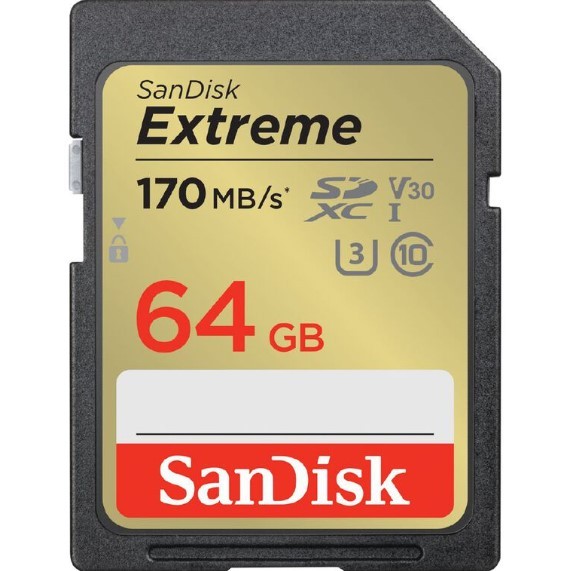 Sandisk Extreme 64GB SD Card