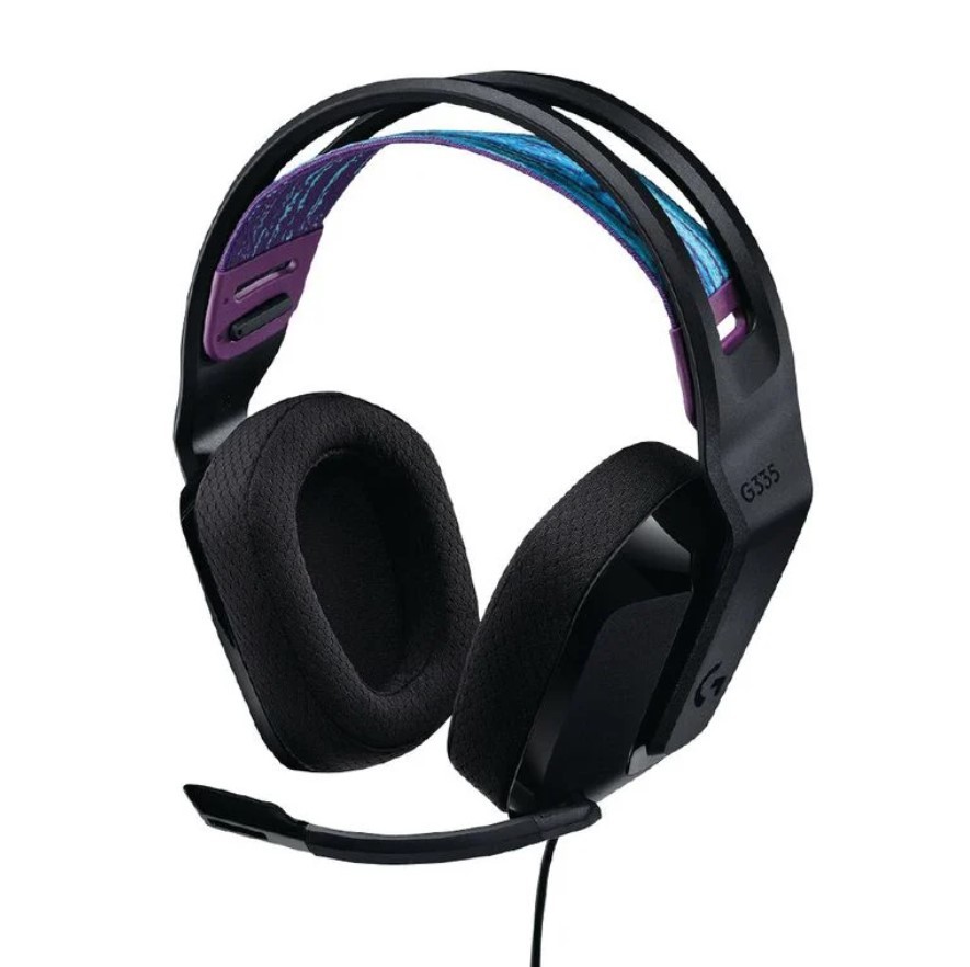 Logitech G335 Wired Gaming Headset - Black