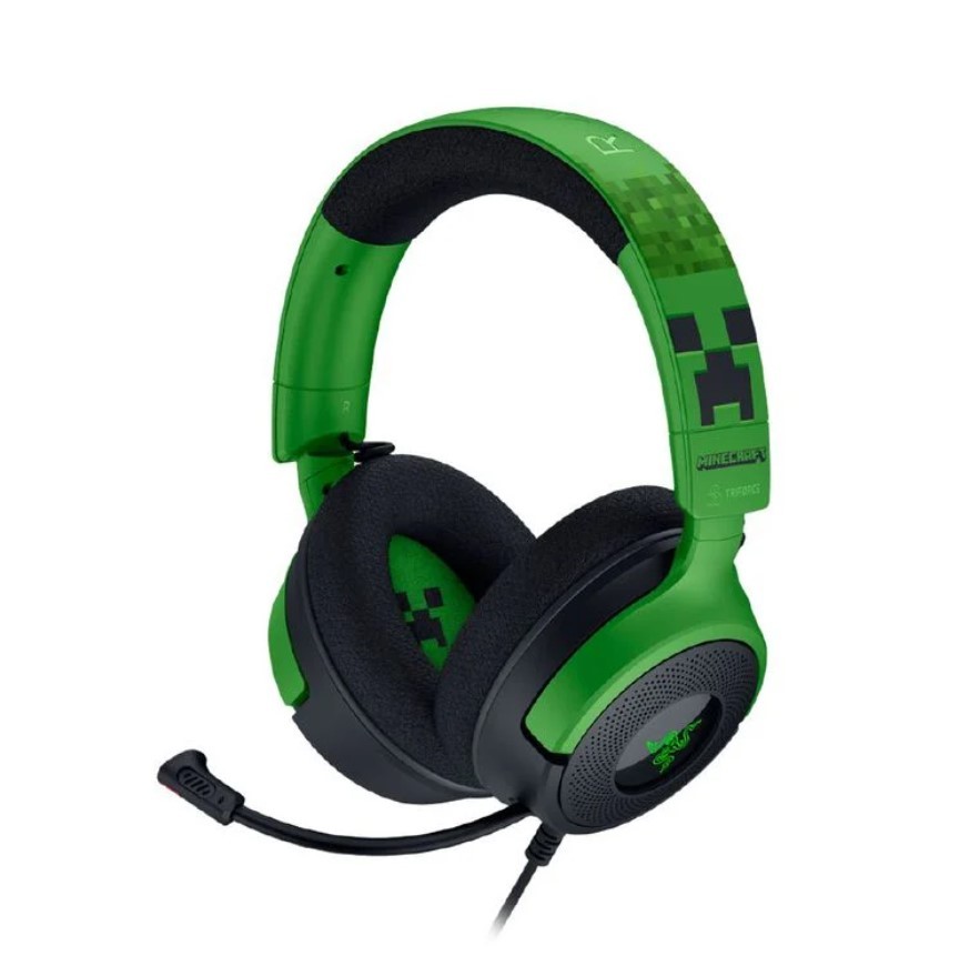 Razer Kraken V4 X Wired Gaming Headset - Minecraft Edition