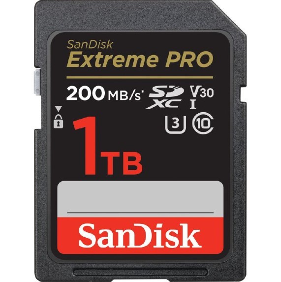 Sandisk Extreme Pro 1TB SD Card