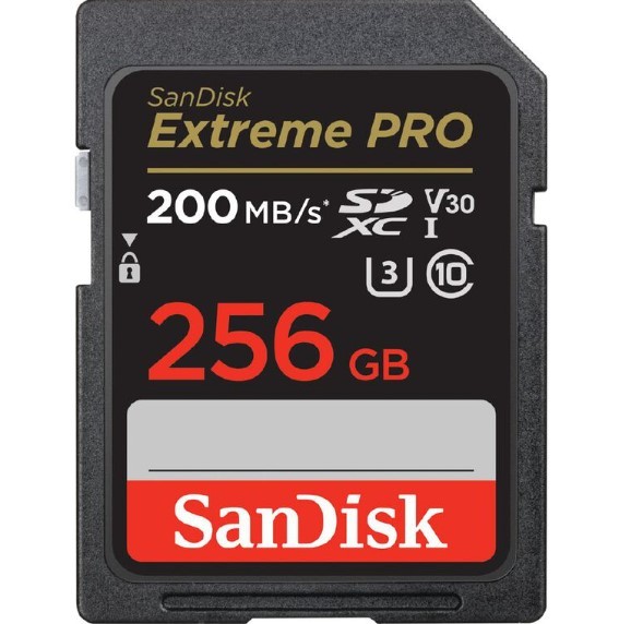 Sandisk Extreme Pro 256GB SD Card