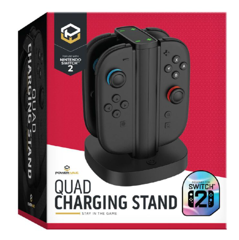 PowerWave Quad Charging Stand for Nintendo Switch 2