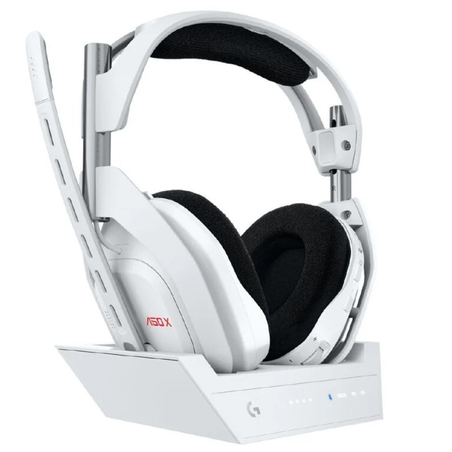 Logitech G Astro A50 X LIGHTSPEED Wireless Gaming Headset + Base Station - White
