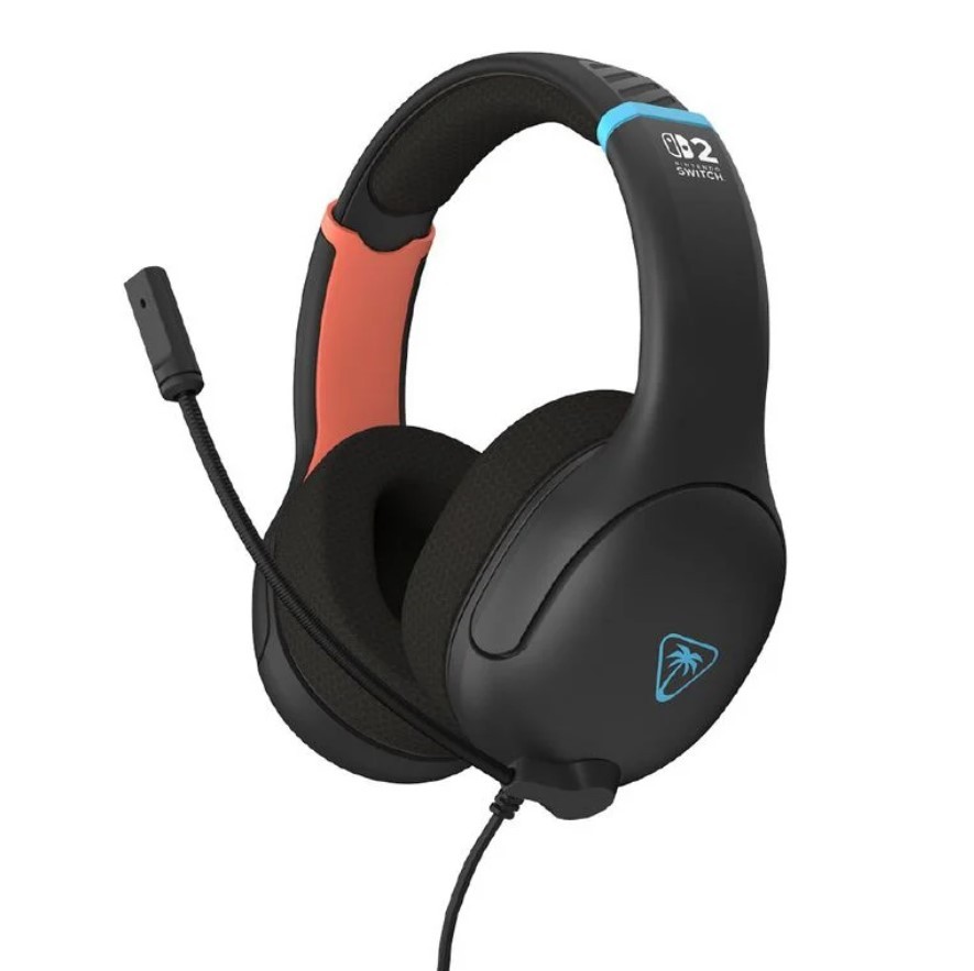Turtle Beach Airlite Fit Wired Gaming Headset for Nintendo Switch 2 - Charcoal Black