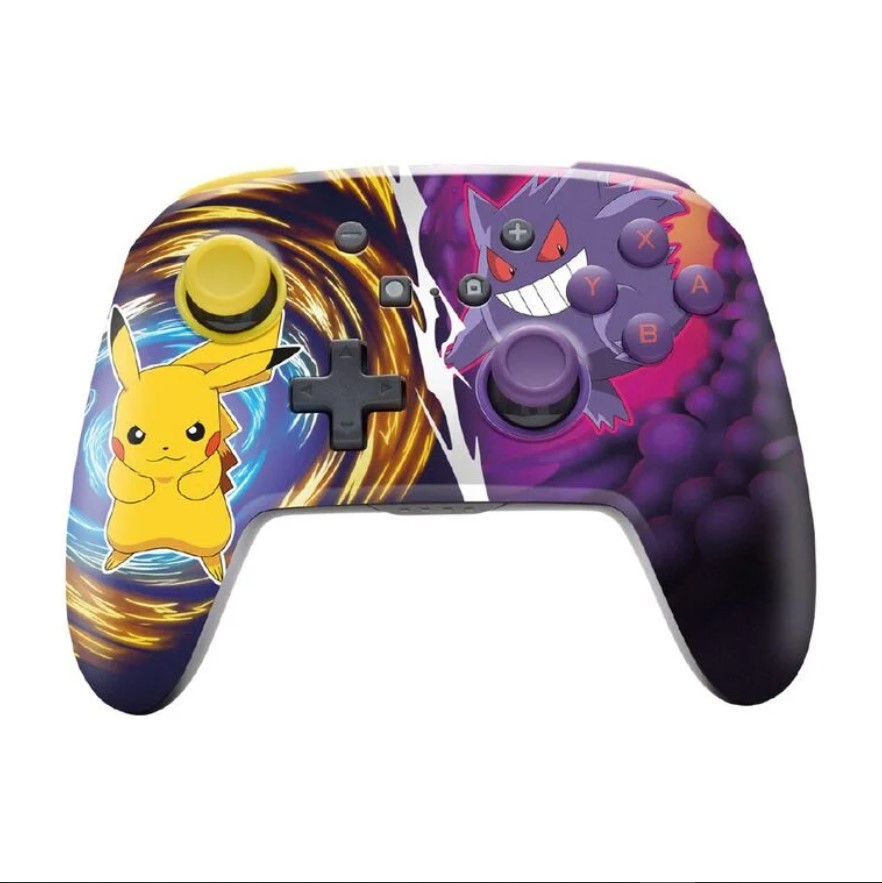 PowerA Enhanced Wireless Controller for Nintendo Switch - Pikachu vs Gengar