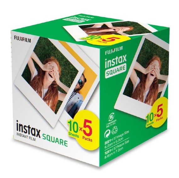 Fujifilm Instax Square Film 50 Pack