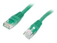 15ft green cat6 ethernet cable delivers multi gigabit 1/2.5/5gbps & 10gbps up to
