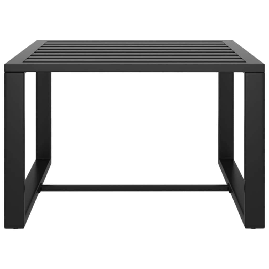 9 Piece Patio Lounge Set with Cushions Aluminum Anthracite