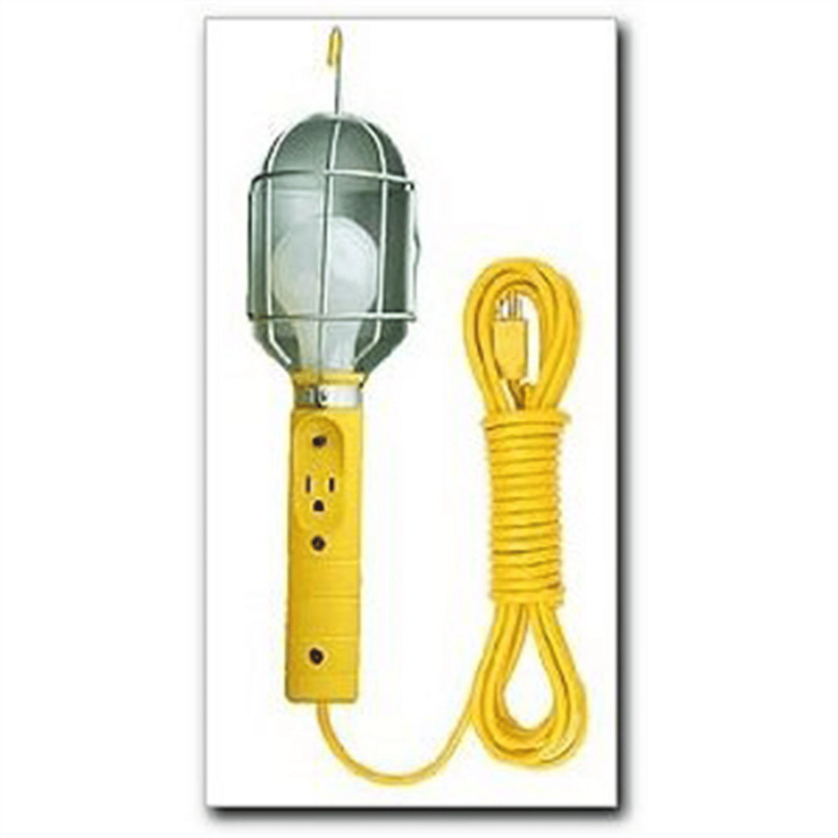 Bayco TROUBLE LIGHT 50FT 18/3 METAL CAGE W/TAP