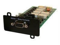 Relay card ms format - certifications:en 61000-6-2;iec/en 62040-2;emc: 89/336/ee