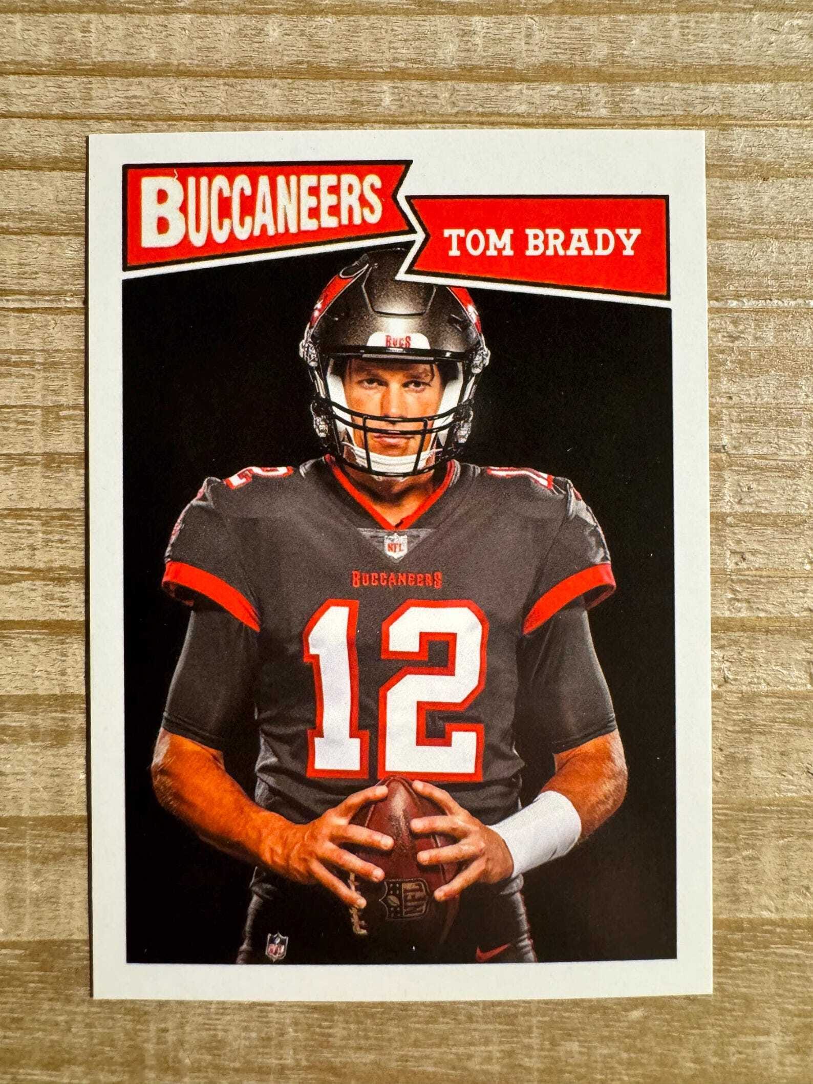 Tom Brady 2020 Pro Gem Tampa Bay Buccaneers Football Card