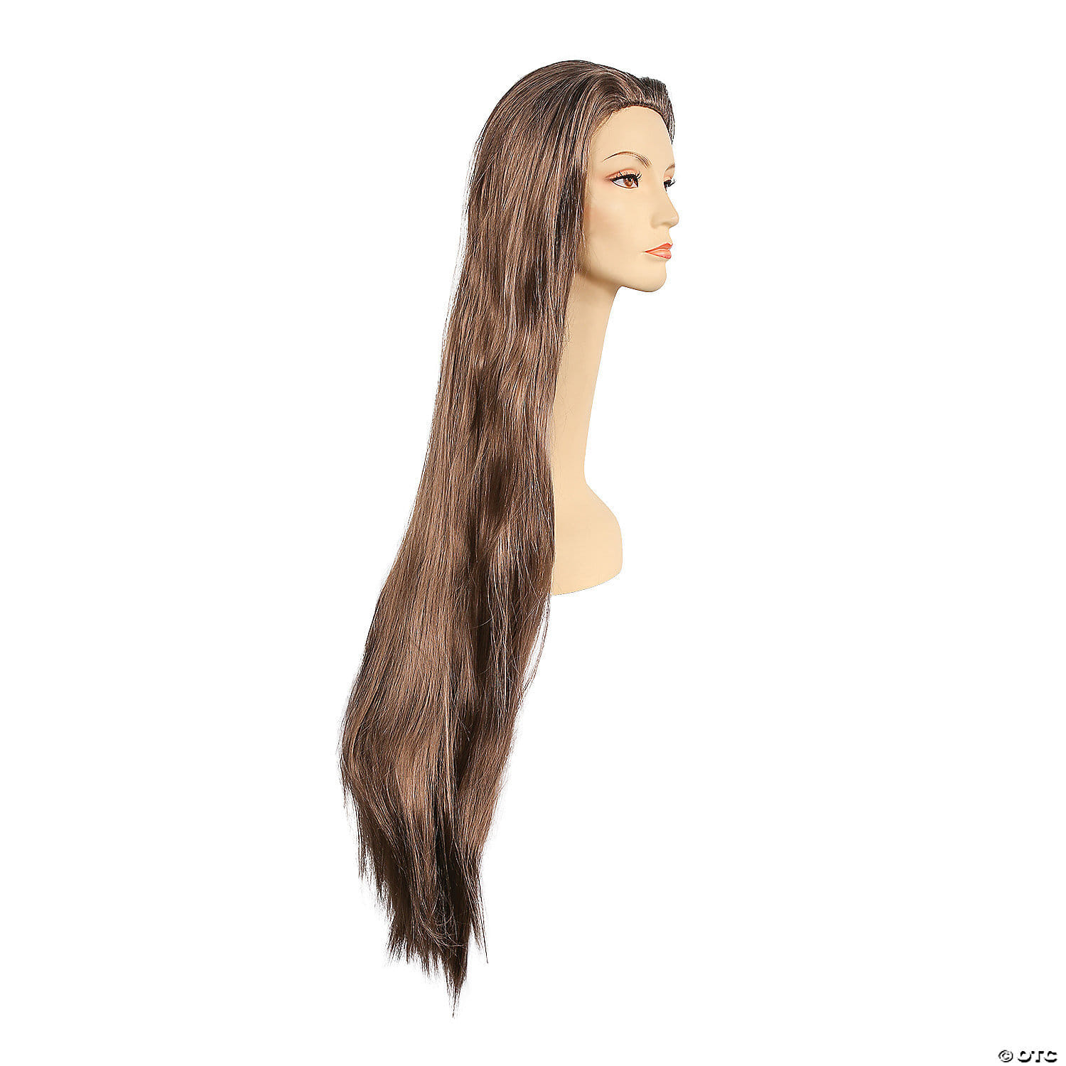 40" long straight light gold brown 12