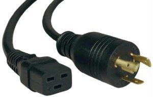 Eaton tripp lite series power cord, c19 to nema l5-20p - heavy-duty, 20a, 125v,