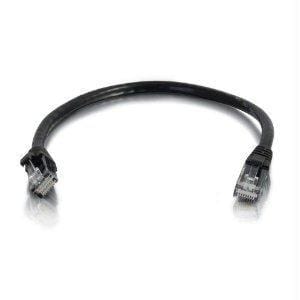 C2g 6in cat5e snagless unshielded (utp) network patch ethernet cable - black - 6