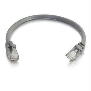 2ft cat5e snagless unshielded (utp) ethernet network patch cable - gray