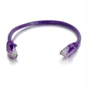 8ft cat6 snagless unshielded (utp) ethernet network patch cable - purple