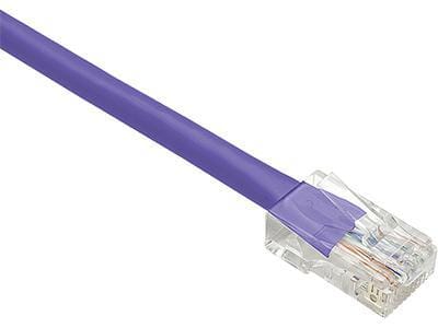 Unc group 1ft cat5e non-booted unshielded (utp) ethernet network patch cable pur