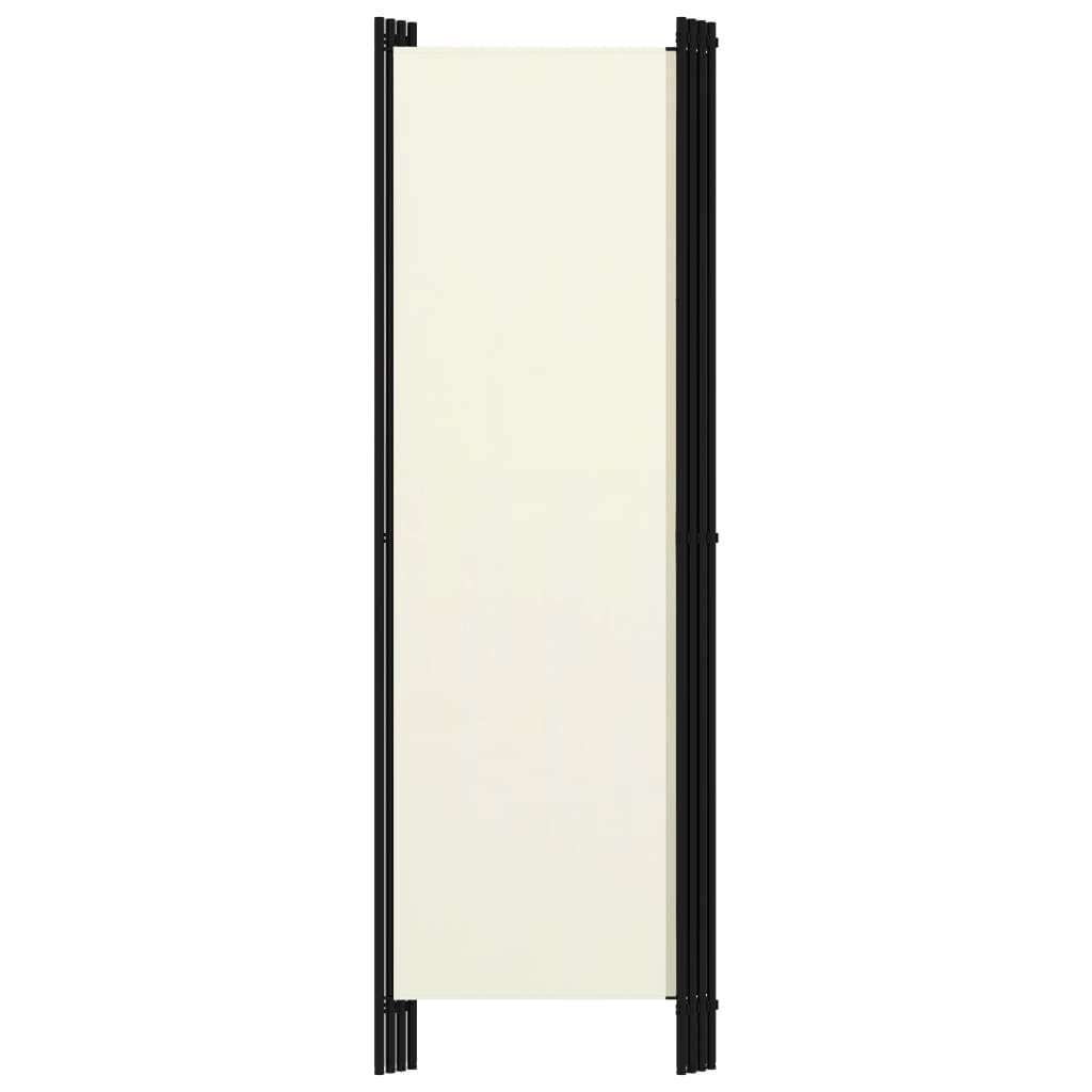 4-Panel Room Divider White 78.7"x70.9
