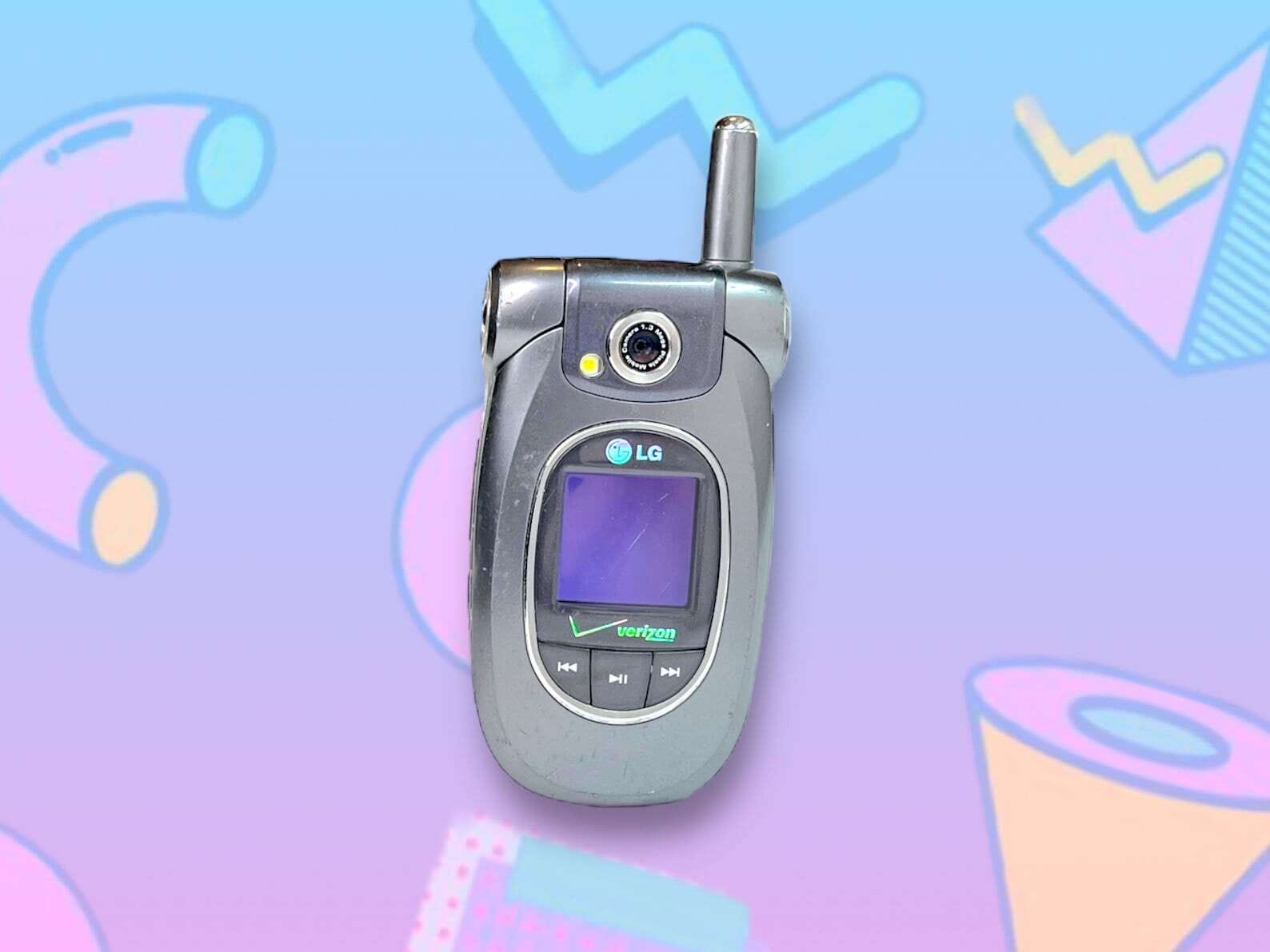 Vintage Y2K LG Camera Flip Phone.Works!