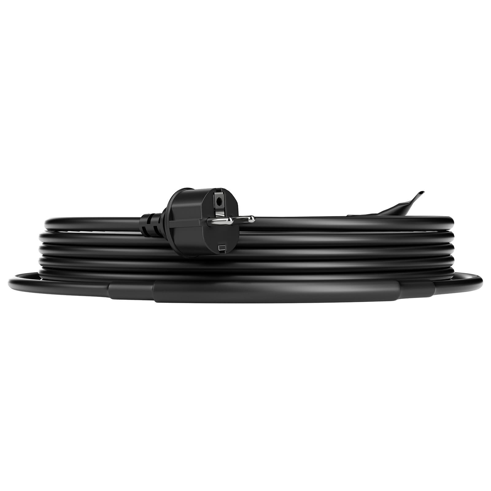 Self-Regulating Pipe Heating Cable, 12FT 5W/FT Heat Tape for Pipes, Roof Snow Melting De-icing, Gutter and Pipe Freeze Protection