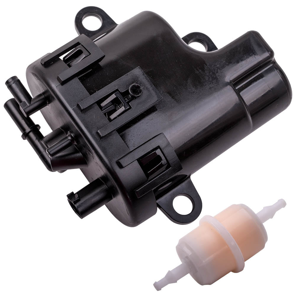 Lawn Mower EFI Fuel Pump Module & Filter for Kohler ECH ECV 25 393 10-S Black
