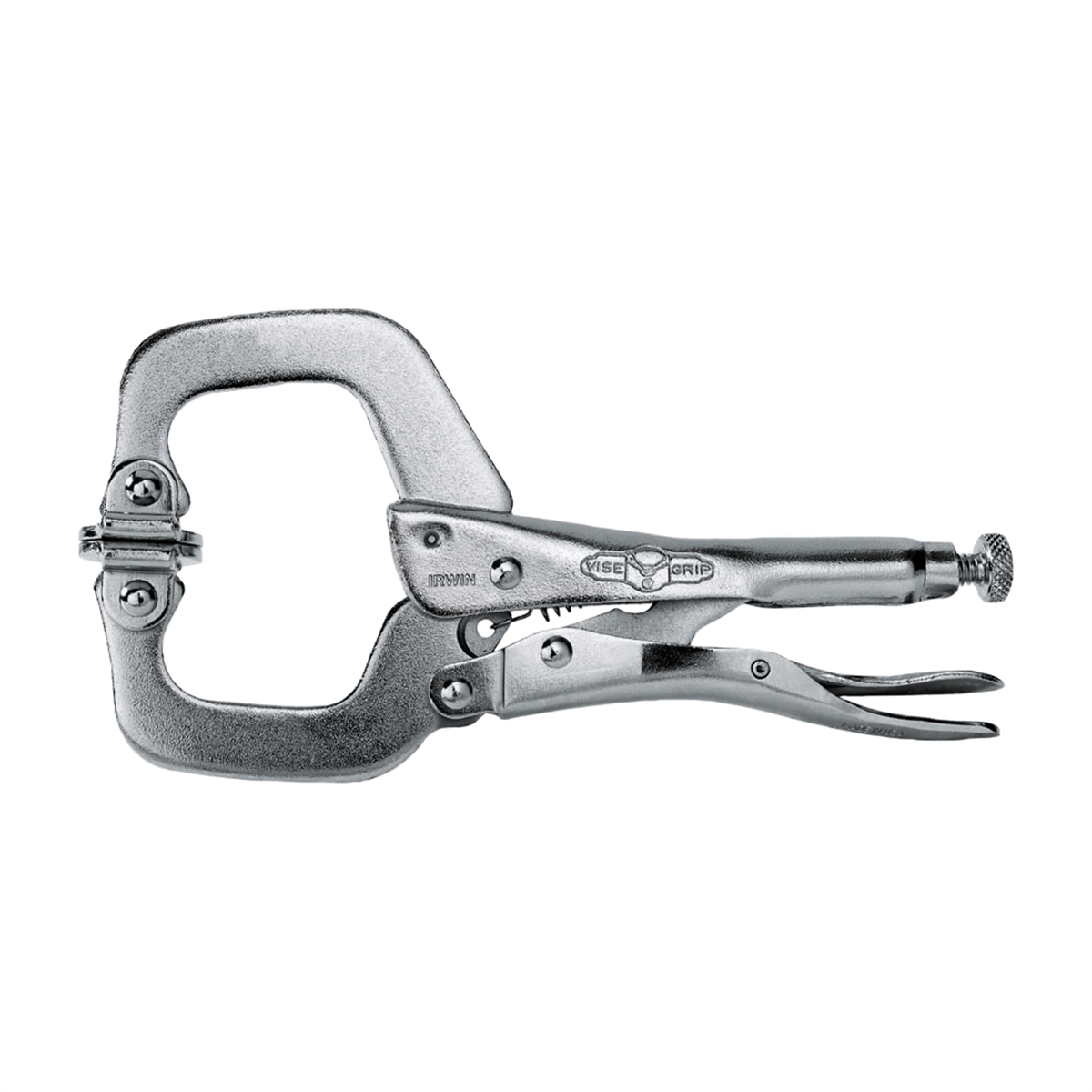 Vise Grip 4SP - 1-5/8 Inch Swivel Pads C-Jaws Locking Clamp
