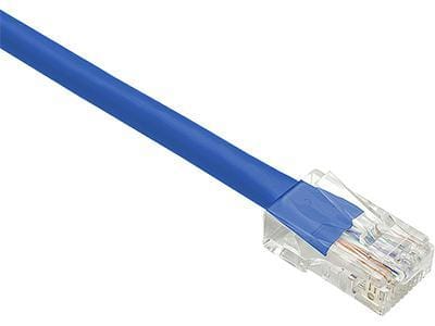 Unc group 1ft cat5e non-booted unshielded (utp) ethernet network patch cable blu