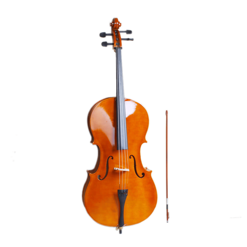 4/4 Wood Cello Bag Bow Rosin Bridge Natural (Old code:50824597)