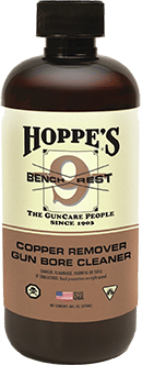Hoppes No. 9 Bench Rest Copper Solvent Pint bottle