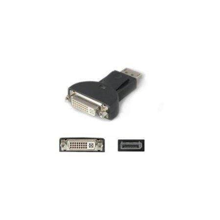 Addon displayport male to dvi-i (29 pin) female black adapter