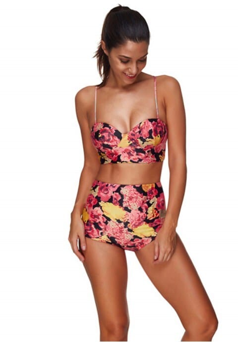 Sexy Floral Printing Swimsuit