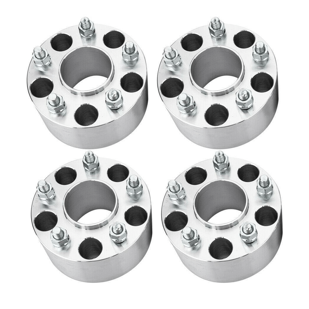 4 HUBCENTRIC WHEEL SPACERS For CHEVY CAMARO CORVETTE S-10 5X4.75 3 INCH 12X1.5