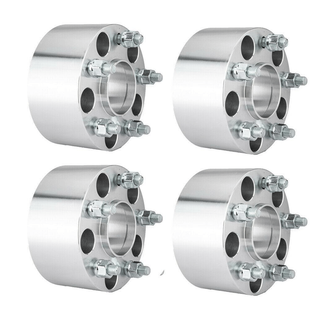 4 HUBCENTRIC WHEEL SPACERS For CHEVY CAMARO CORVETTE S-10 5X4.75 3 INCH 12X1.5