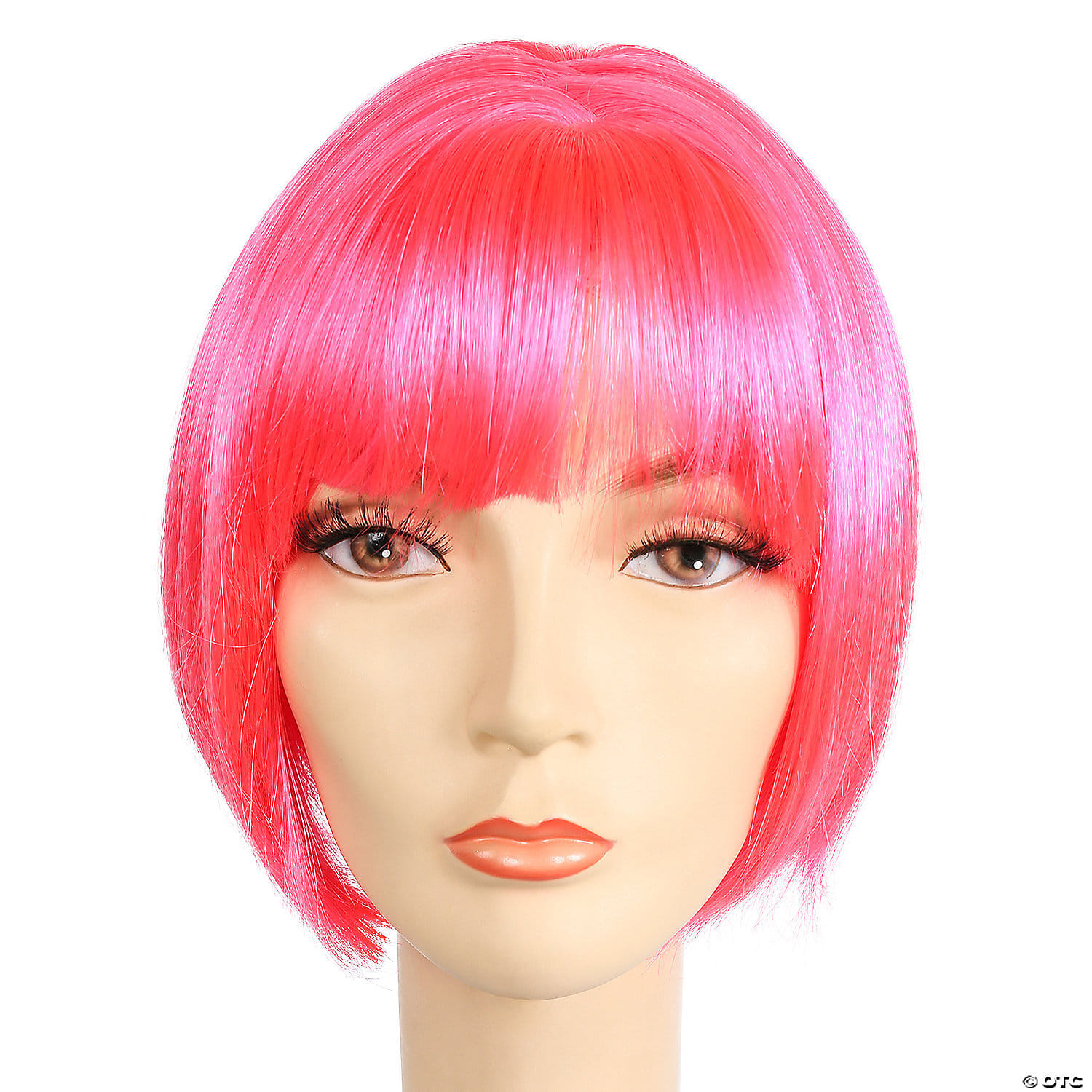Gina wig hot pink neon ne10