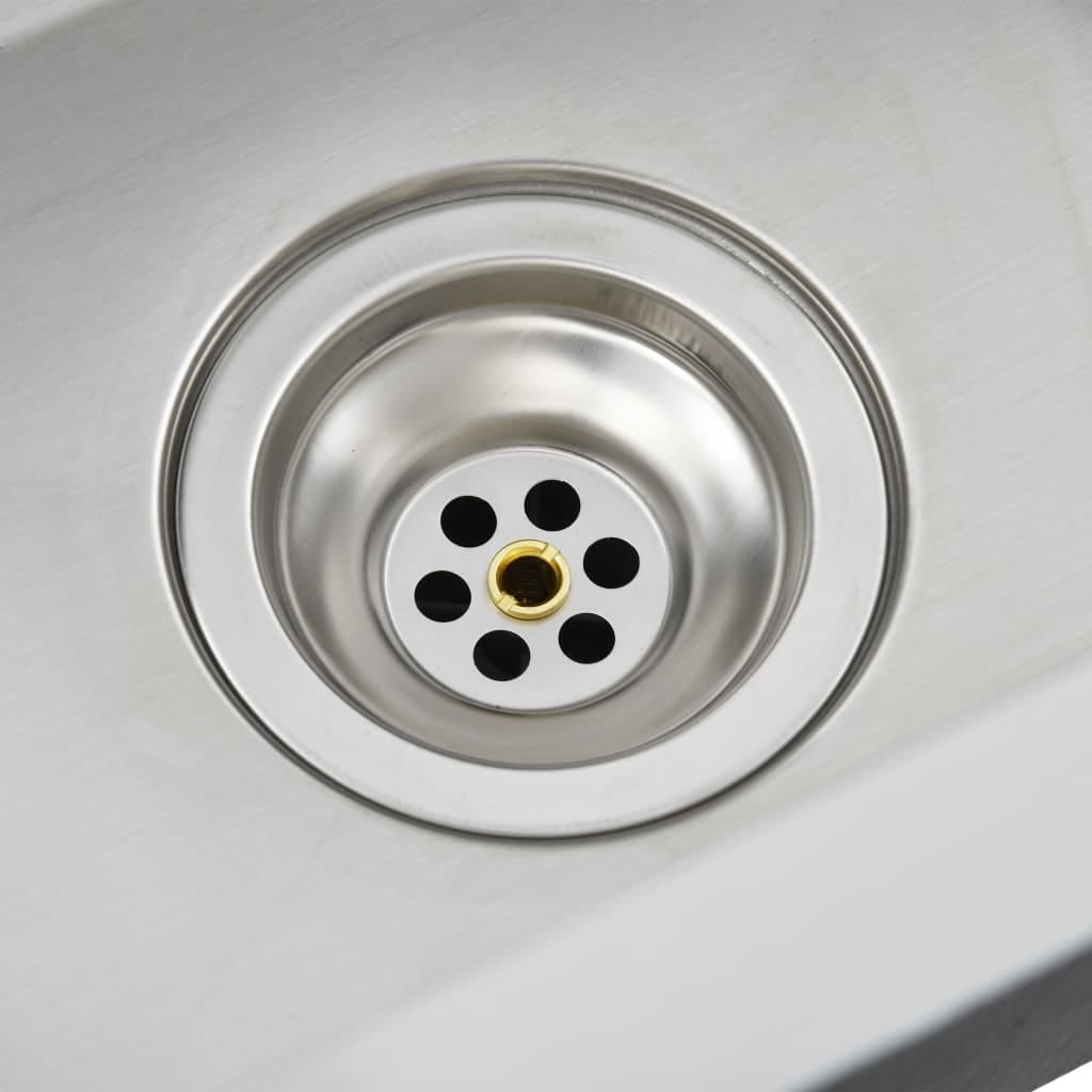 Handmade Kitchen Sink Stainless Steel