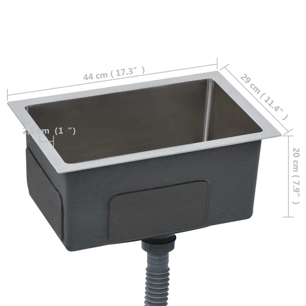 Handmade Kitchen Sink Stainless Steel