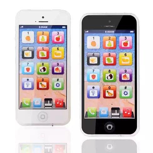 Color: Black Toy Phone - So Smart Toy Phone With 8 Fun And Learning Functions