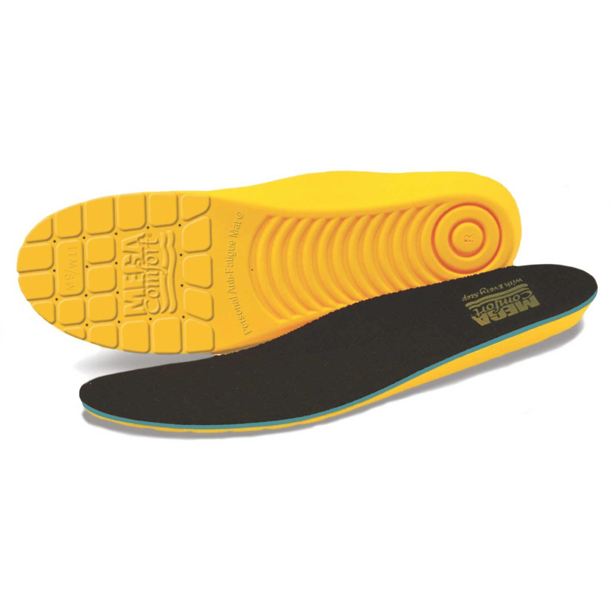 MEGA Comfort MEGA Comfort - Insole - Personal Anti Fatigue Mat (Dual Layered Memory Foam) - Men's 10 / Women's 12