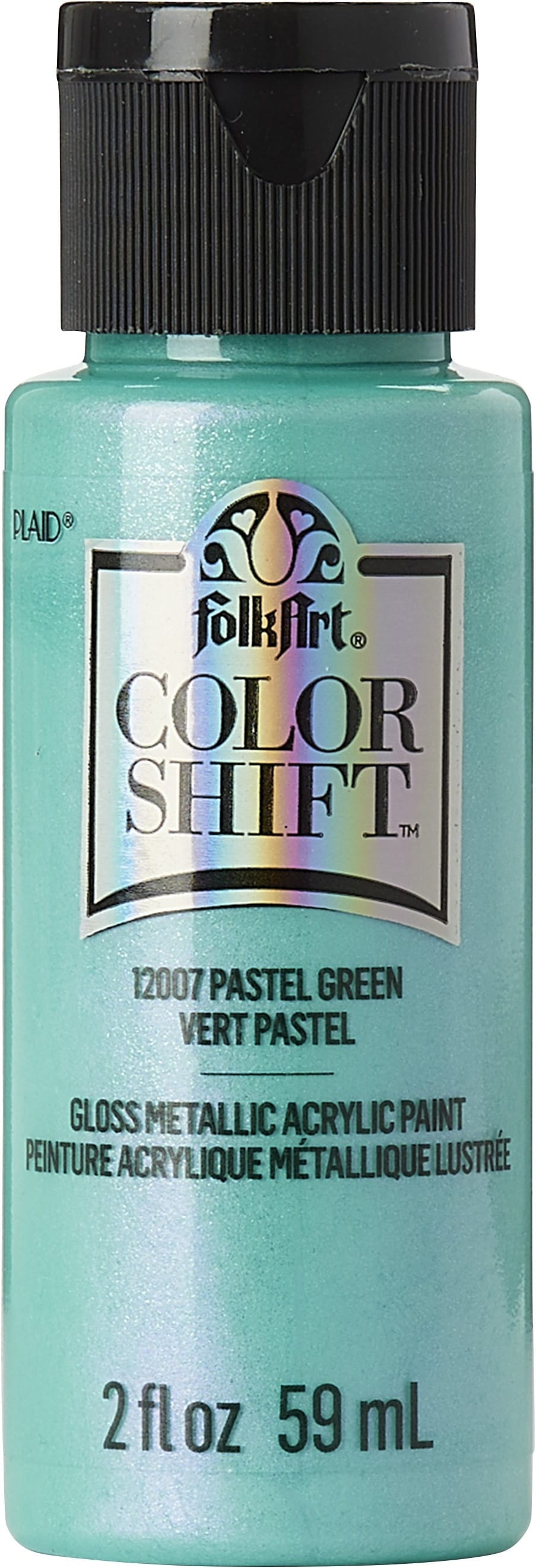 FolkArt Color Shift 2oz-Pastel Green (Pack of 3)