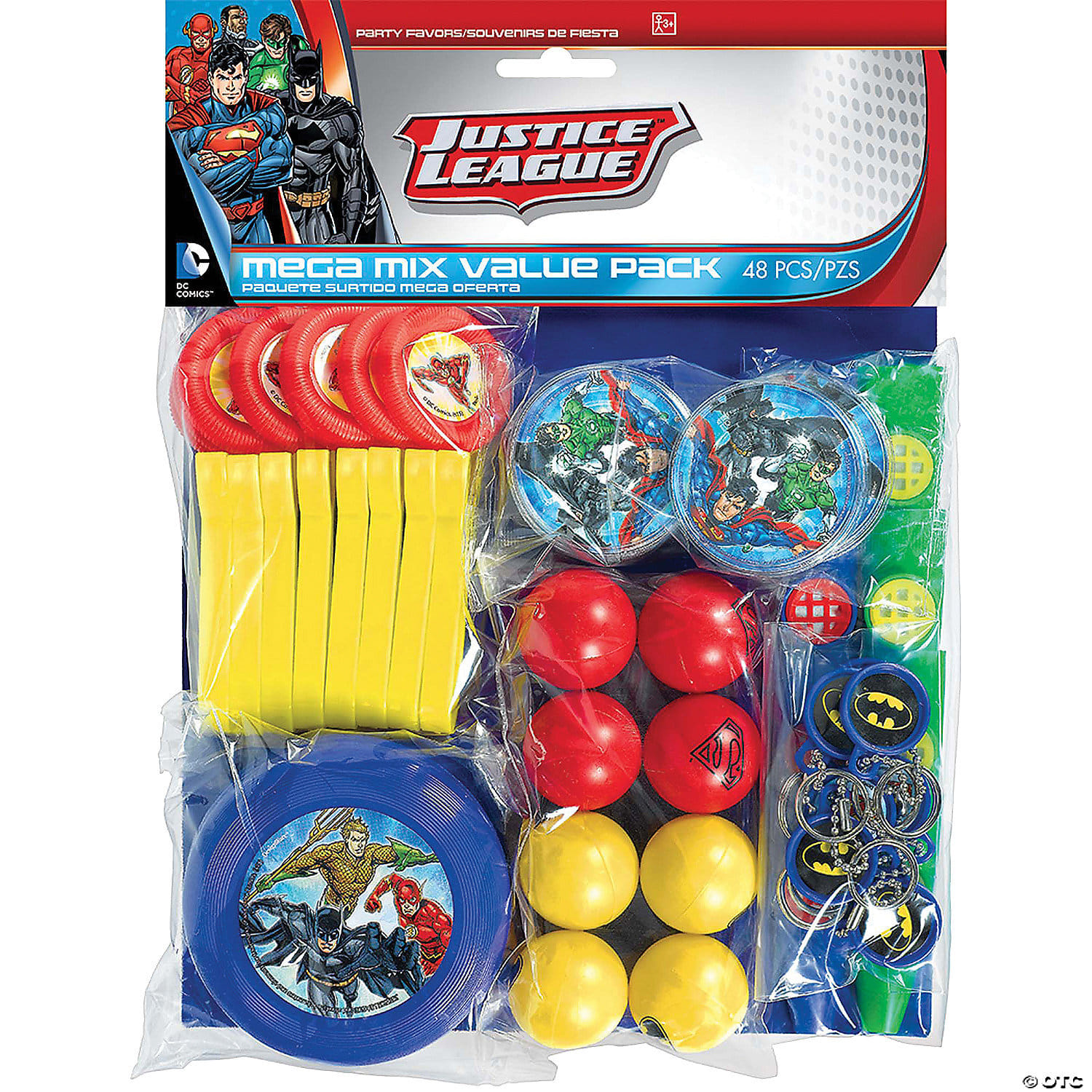 Justice league value pak favors