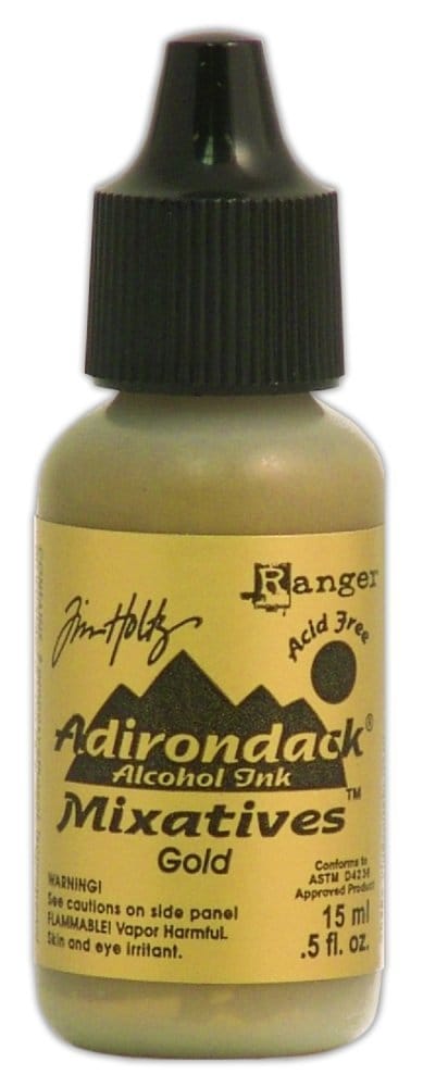 Ranger Tim Holtz Adirondack Alcohol Ink Mixatives Gold