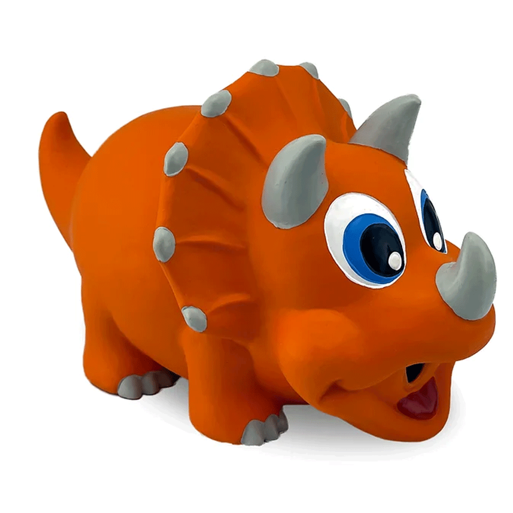 PETSPORT NaturFlex Babies Triceratops 12 inch Jumbo
