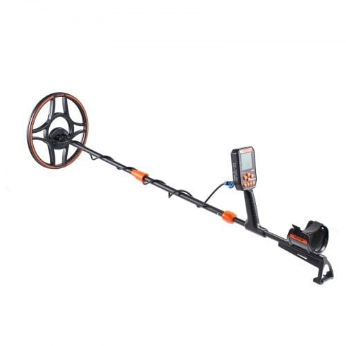 Waterproof Metal Detector, 12", Professional High Accuracy Gold Detector for Adults, with Display, Wireless Headphones, 7 Modes, Adjustable Length, for Detecting Gold Treasure Hunting, IP68