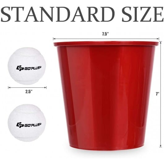 Yard Pong Giant Pong Game Set with Carry Bag