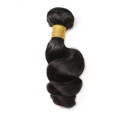 1 Bundle Loose Wave Virgin Human Hair Weft/ Extensions